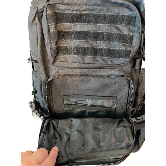 Generic Black Tactical Backpack - Picture 3 of 5